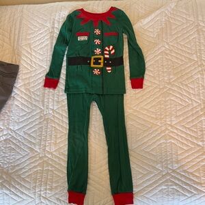 Old Navy Green and Red Kids Pajamas